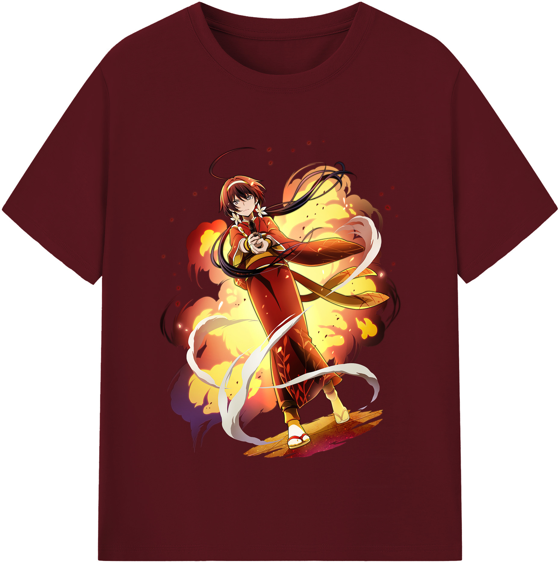 （画像用） 文豪ストレイドッグス Bungo Stray Dogs 綿100％半袖Tシャツ（フロントプリント）